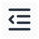 Retrait Diminution Editeur Contour Icône