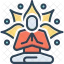 Retreat Meditation Meditate Icon