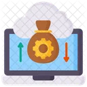 Retrieval Laptop Upload Icon
