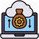 Retrieval Laptop Upload Icon