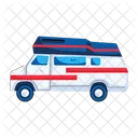 Retro Camper Vintage Van Old Caravan Icon