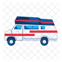 Retro Camper  Icon