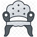 Retro Chair Home Sofa Icon