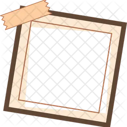 Retro Collage Frame  Icon