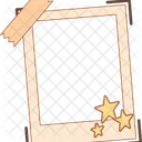 Retro-Collage-Rahmen  Symbol