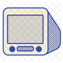 Retro Computer Screen Computer Screen Monitor Icon