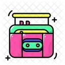 Boombox Cassette Music Icon