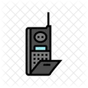 Retro Mobile Retro Phone Keypad Phone Icon