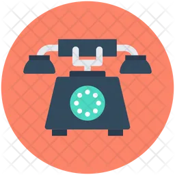 Retro Phone  Icon