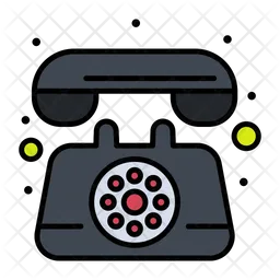 Retro Phone  Icon