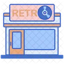Retro Shop Retro Shop Retro Store Icon