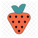 Strawberry Summer Decoration Object Food Icon