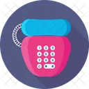 Retro-Telefon  Symbol