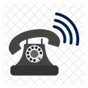 Retro-Telefon  Symbol