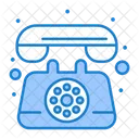 Retro-Telefon  Symbol