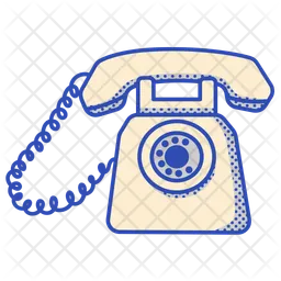 Retro Telephone  Icon