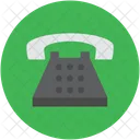 Retro Telephone Set Icon