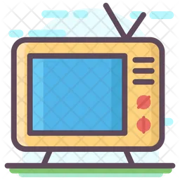 Retro Television  Icon