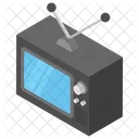Retro Tv Old Television Icon