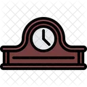 Retro Uhr Tischuhr Schreibtisch Icon