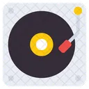 Retro Vinyl Music Disc Music Cd アイコン