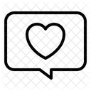 Retroalimentacion Corazon Llamada Icon