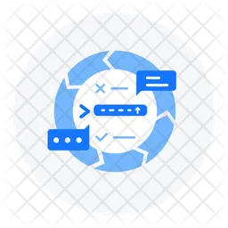 Retroalimentación ia  Icono