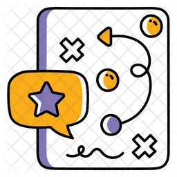 Retroalimentación estratégica  Icono