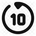 Retroceder Seg Icono