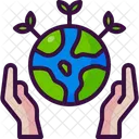 Rette die Erde  Symbol