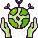 Rette die Erde  Symbol