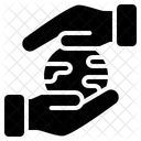 Rette Die Welt Oko Umwelt Symbol