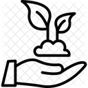 Naturliniensymbol Speichern Symbol