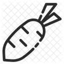 Rettich Gemuse Essen Symbol
