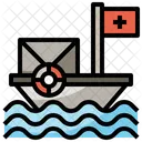 Rettungsboot  Symbol