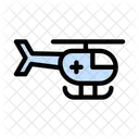 Rettung Hubschrauber Medizinische Symbol