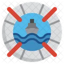 Rettungsschwimmer Rettungsring Rettungsring Icon