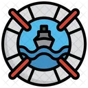 Rettungsschwimmer Rettungsring Rettungsring Icon