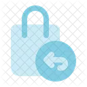 Return Back Shop Bag Icon