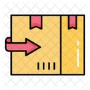Return Package Delivery Icon