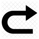 Return Arrow Icon Icon