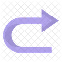 Return arrow icon  Icon