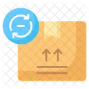 Return Parcel Delivery Icon