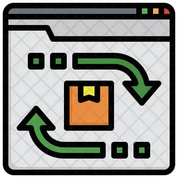 Return Delivery  Icon