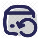Return Package Shipping Icon
