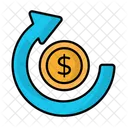 Return Money Refund Money Icon