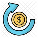 Return Money Refund Cash Icon