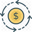 Return Of Investigation Money Dollar Exchange Icon