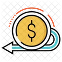 Return On Investment Rate Of Return Cash Icon
