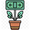Return On Investment Roi Profit Icon